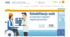 Desktop Screenshot of nfz-szczecin.pl